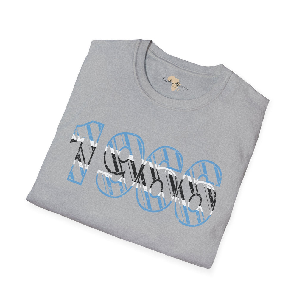 Botswana year unisex softstyle tee Funky African