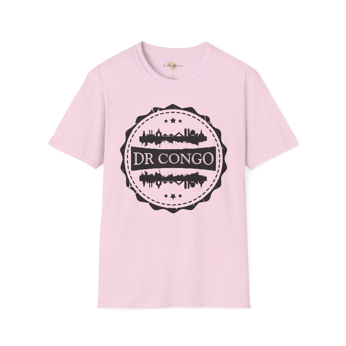 DR Congo Stamp unisex tee