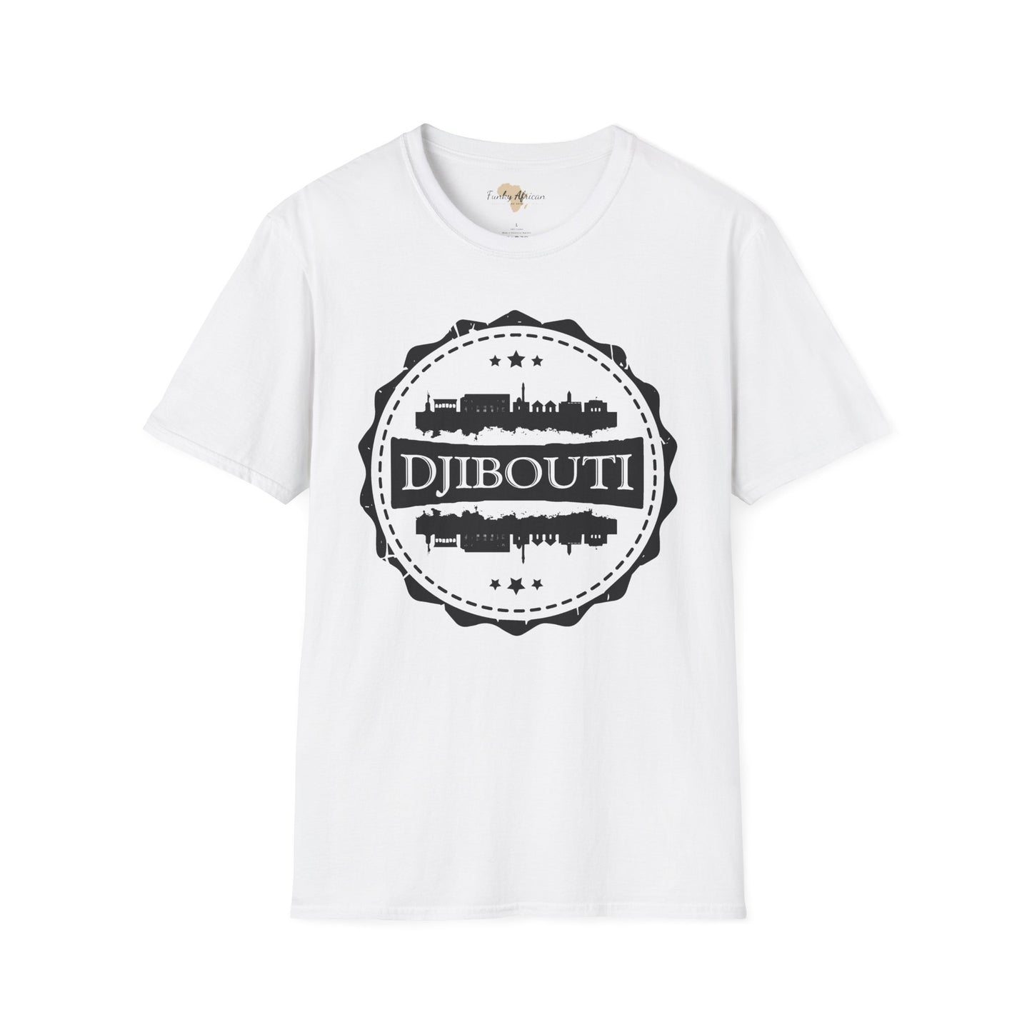 Djibouti Stamp unisex tee