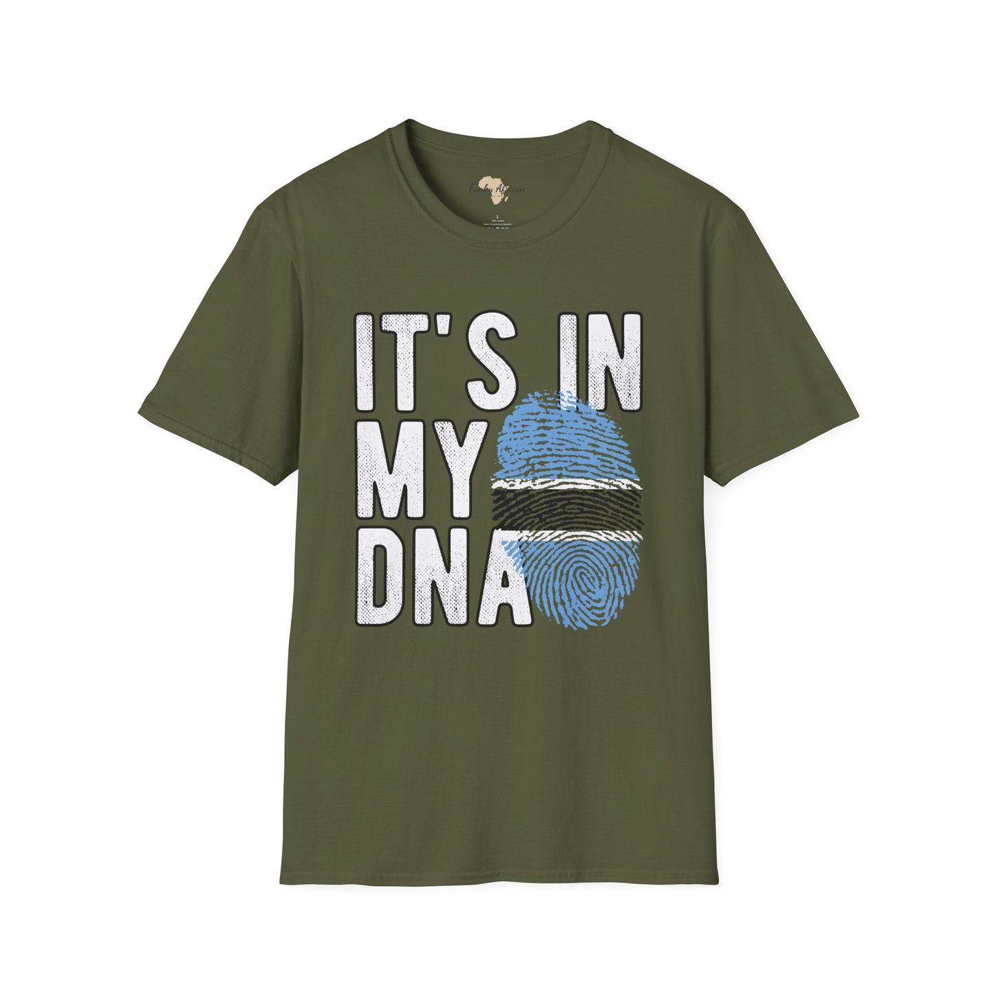 it's in my DNA unisex tee - Botswana