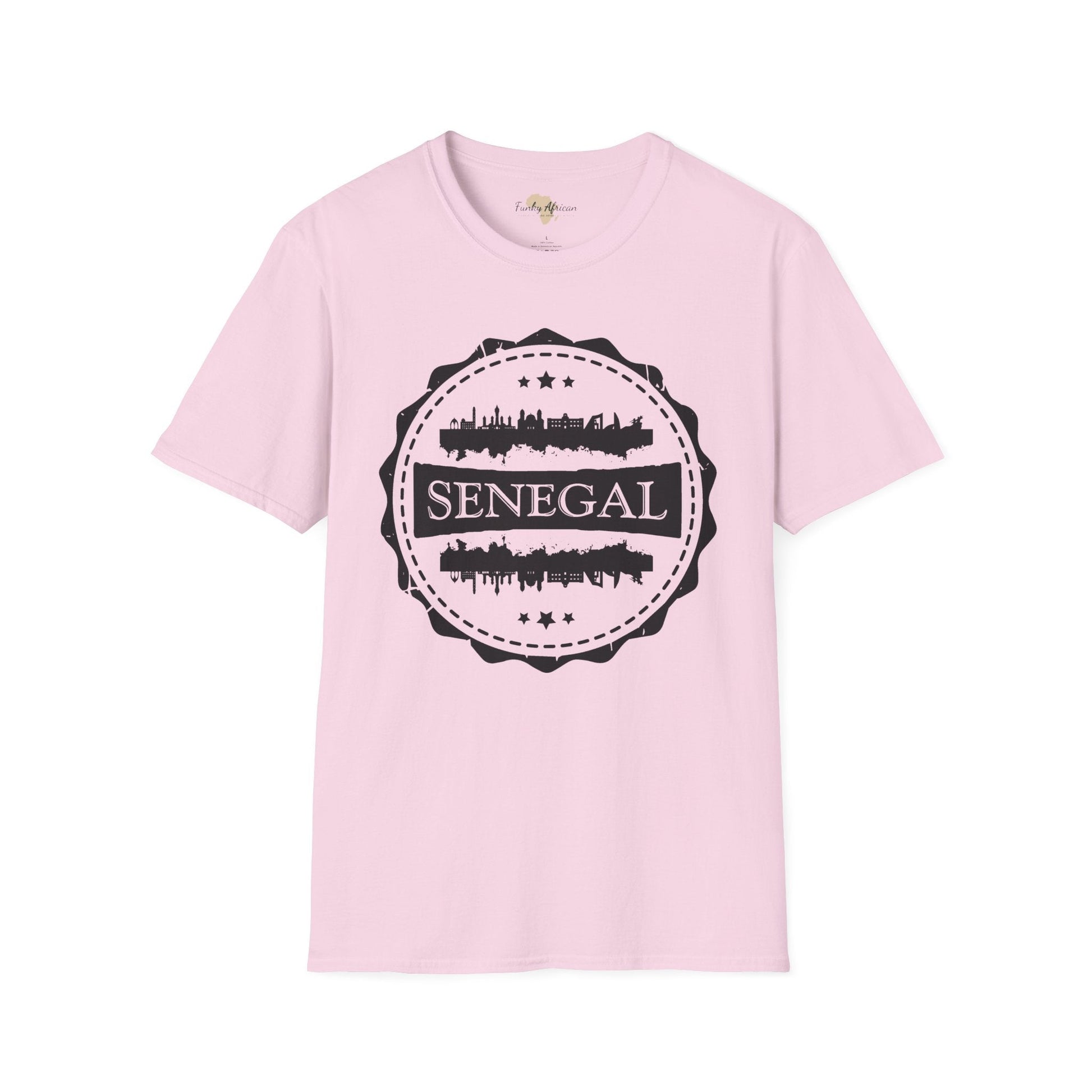 Senegal Stamp unisex tee Funky African