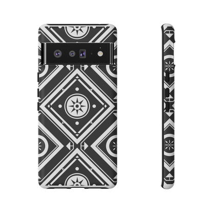 African Print Google Pixel Tough Cases