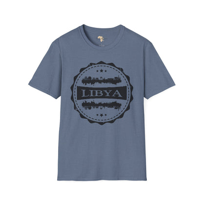 Libya Stamp unisex tee