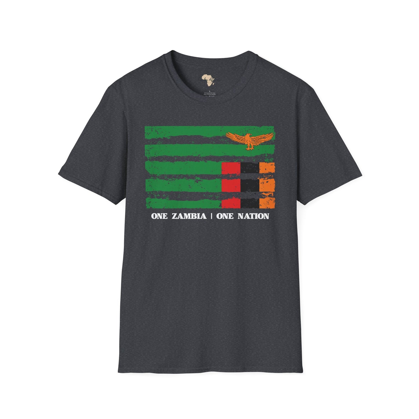 Zambia strip unisex softstyle tee