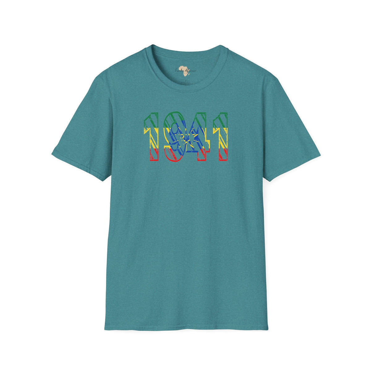 Ethiopia year unisex softstyle tee Funky African