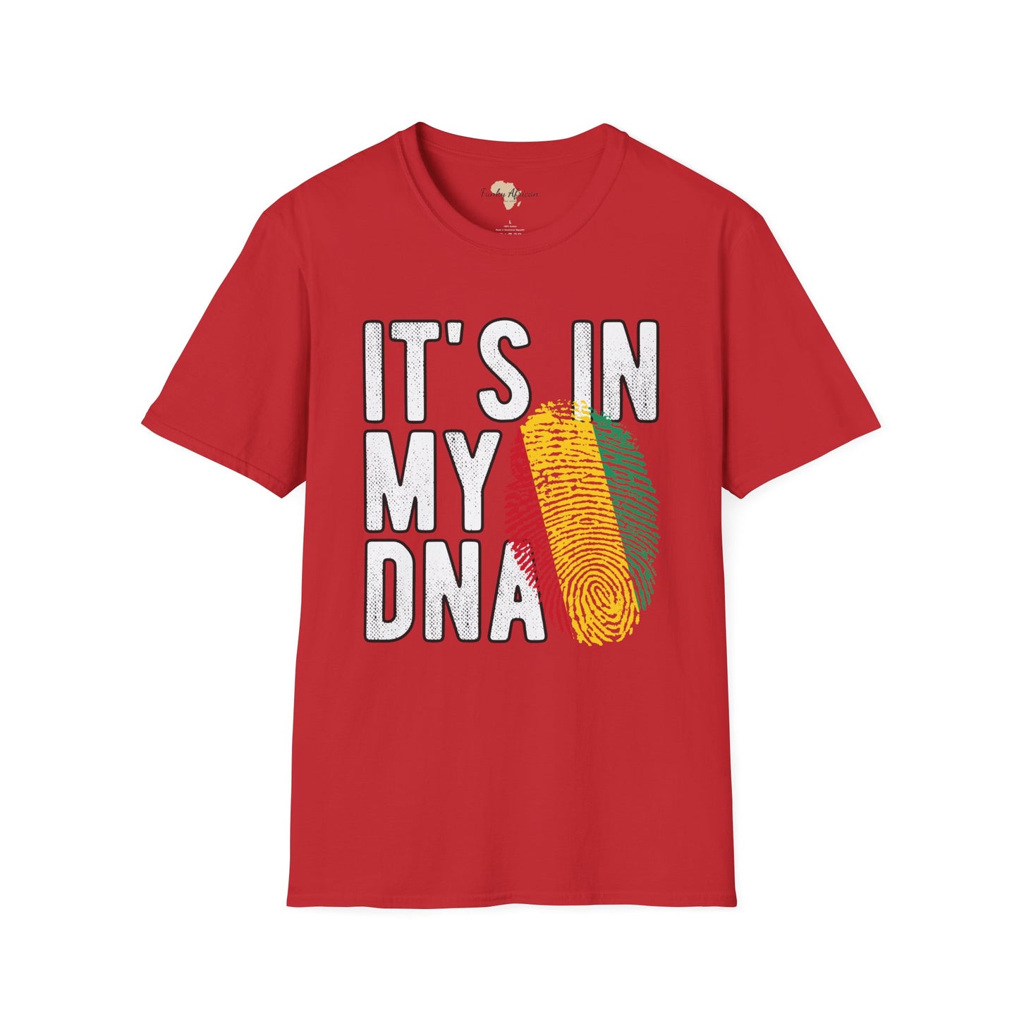 it's in my DNA unisex tee - Guinean