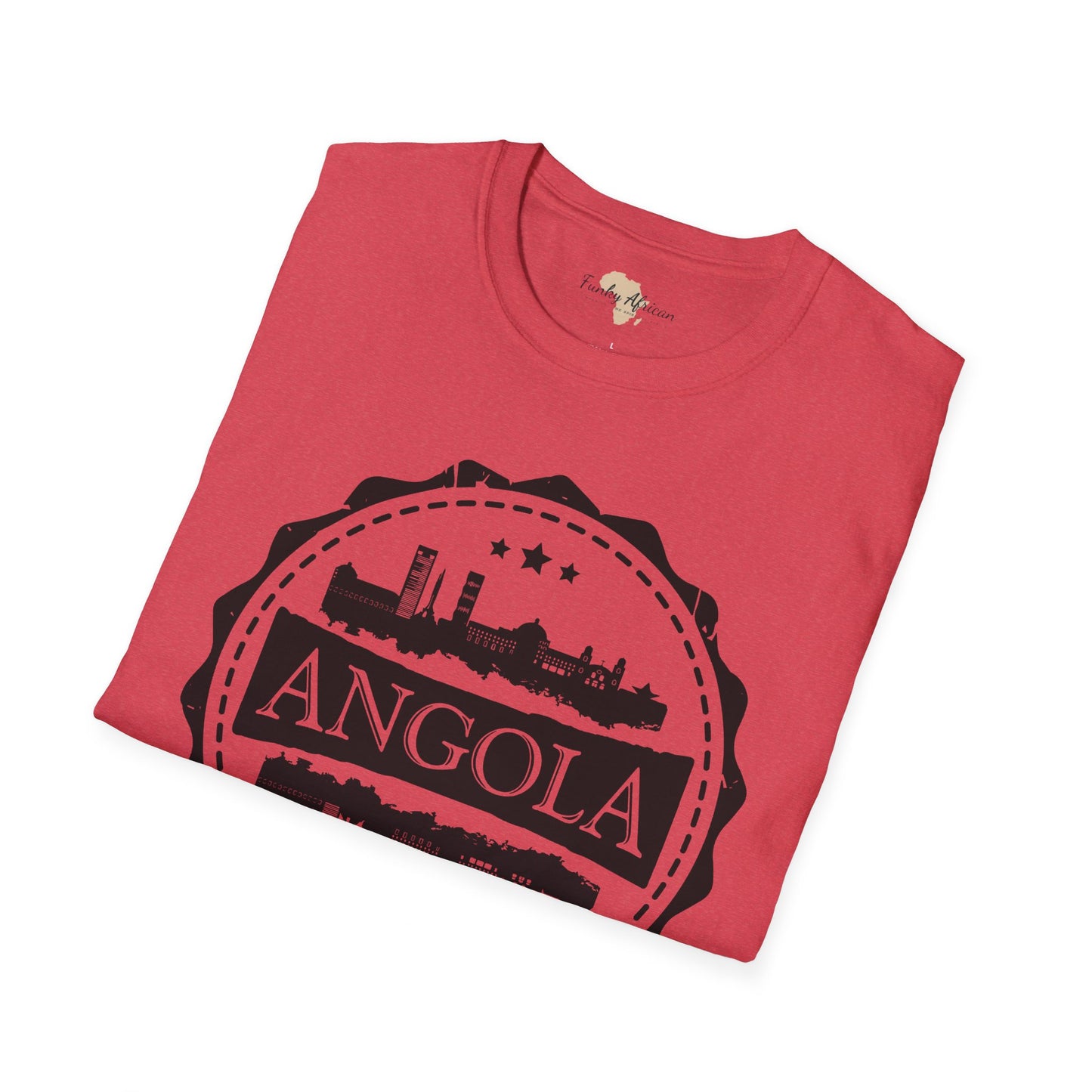 Angola Stamp unisex tee