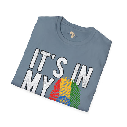 it's in my DNA unisex tee - Ethiopia