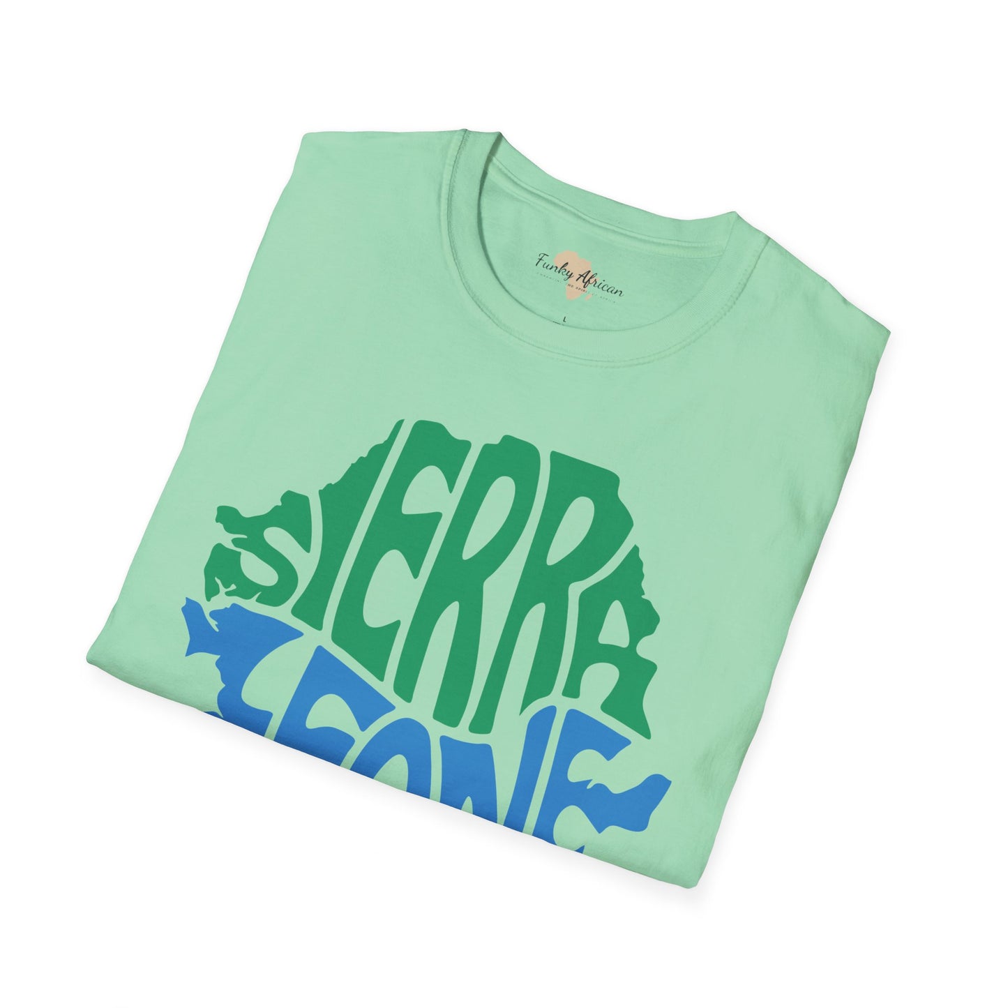 Sierra Leone cut unisex softstyle tee