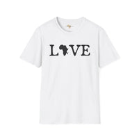 One love unisex softstyle tee Funky African