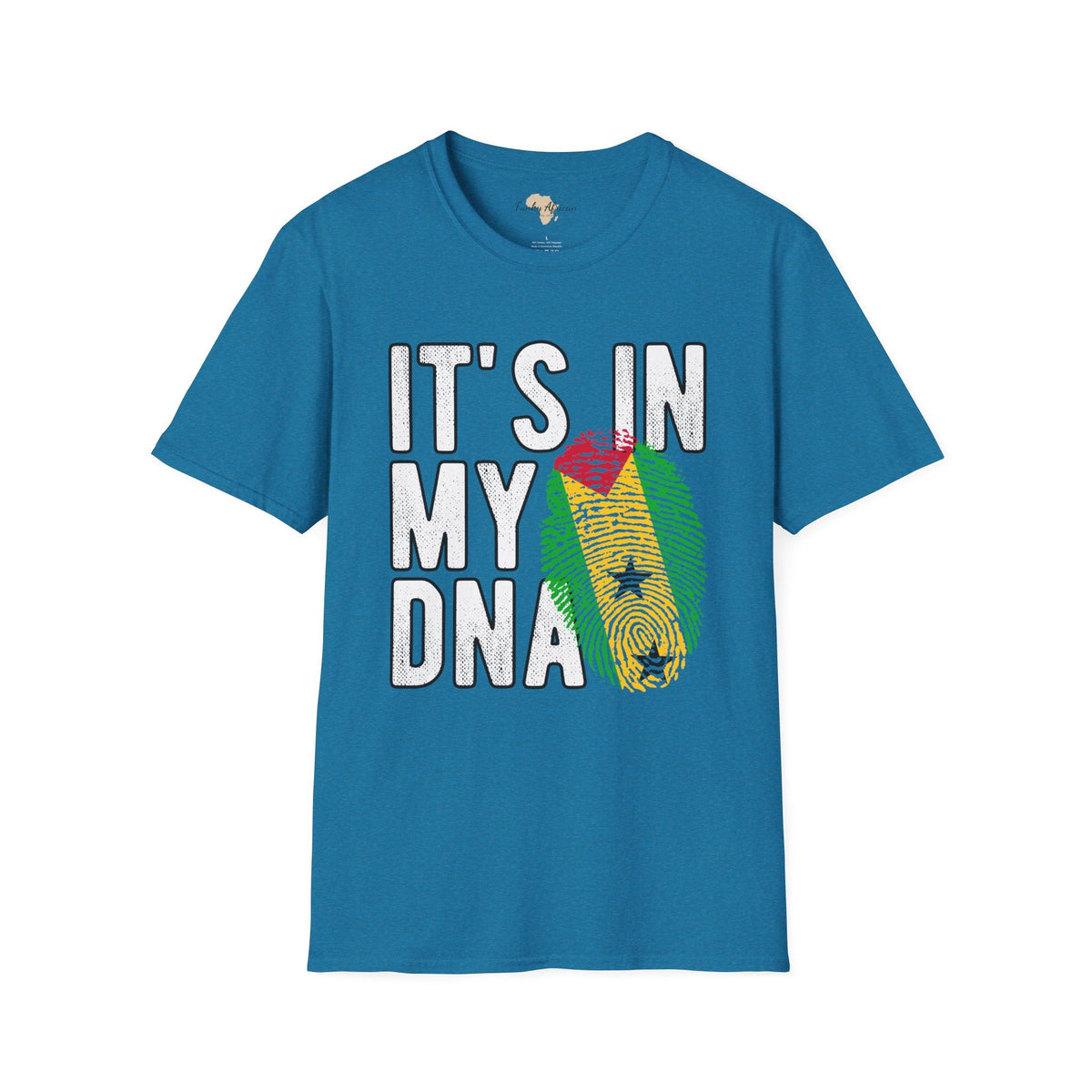 it's in my DNA unisex tee - São Tomé and Príncipe Funky African