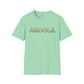 Angola text unisex softstyle tee Funky African