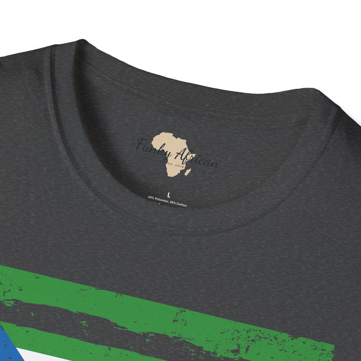 Equatorial Guinea strip unisex softstyle tee