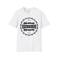 Republic of the Congo Stamp unisex tee Funky African