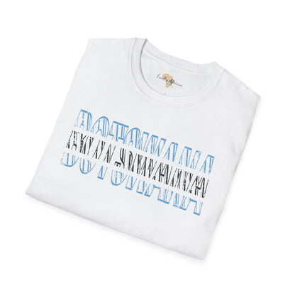 Botswana text unisex softstyle tee