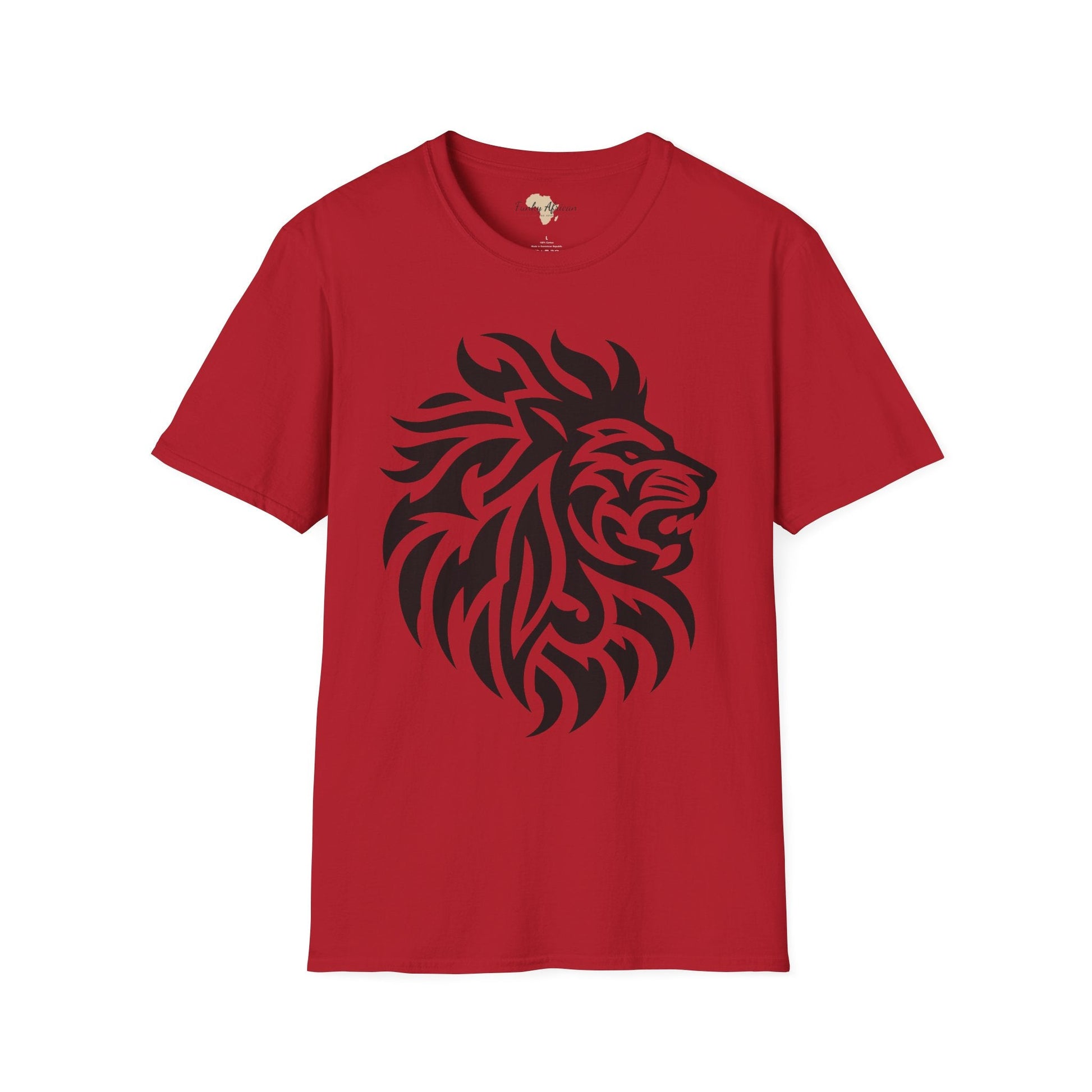 Lion unisex softstyle tee Funky African
