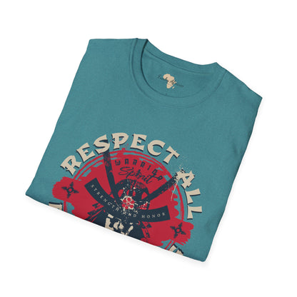 Respect all unisex softstyle tee