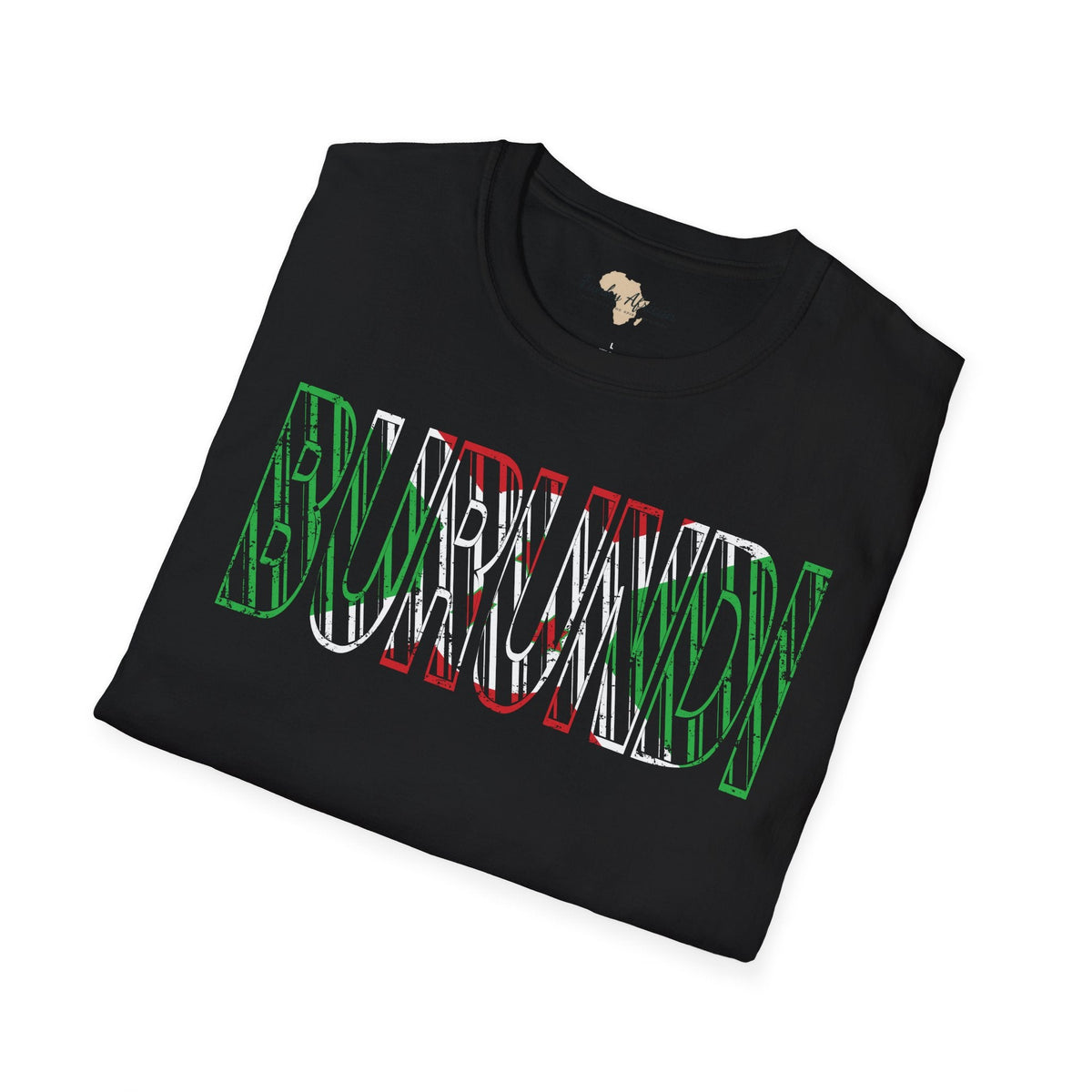 Burundi text unisex softstyle tee Funky African