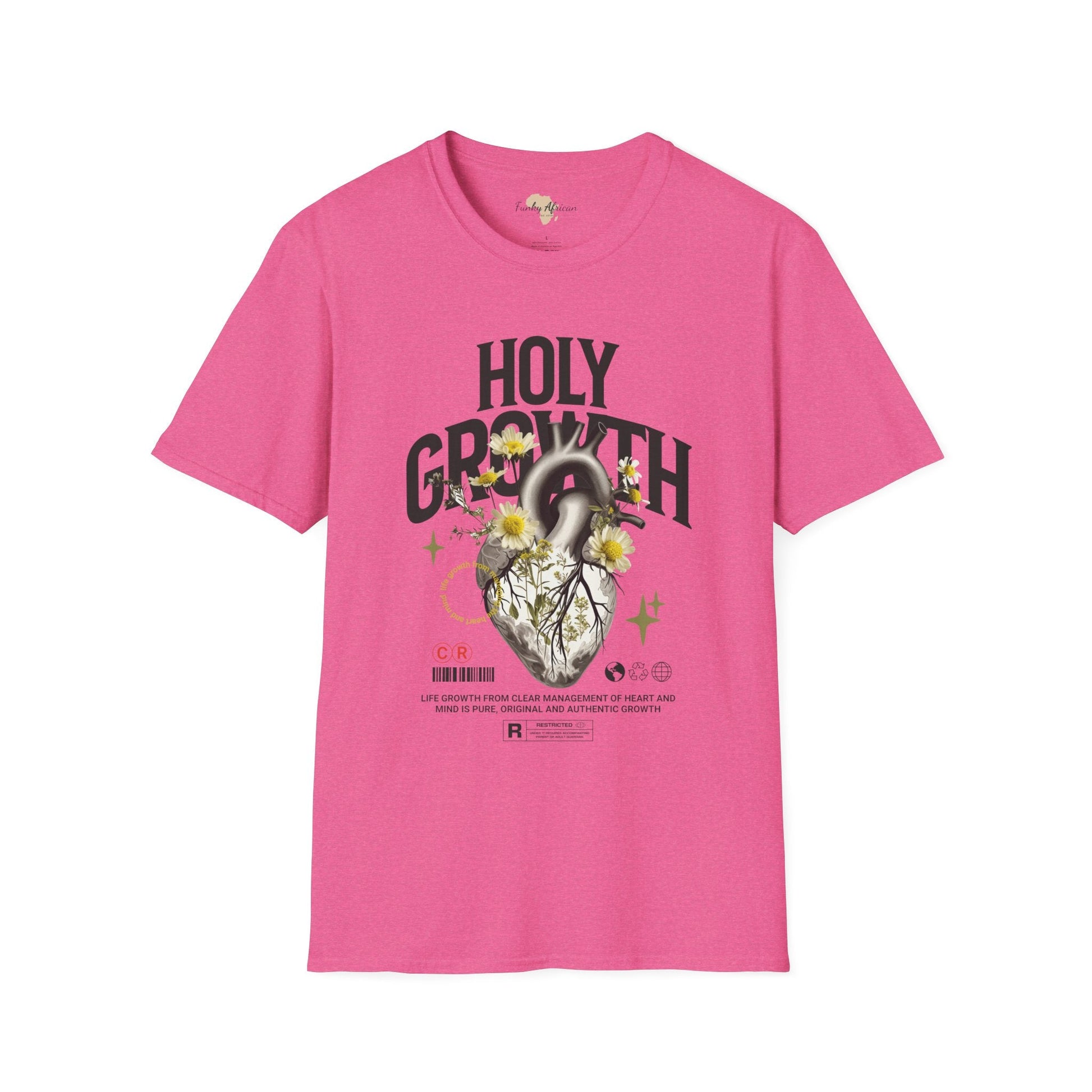 Holy growth unisex tee Funky African
