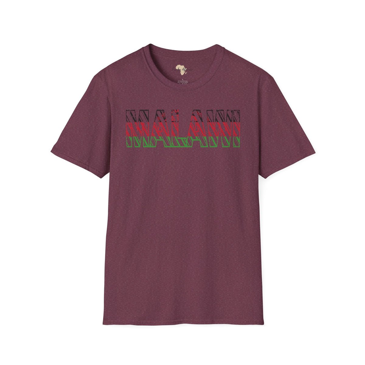 Malawi text unisex softstyle tee Funky African