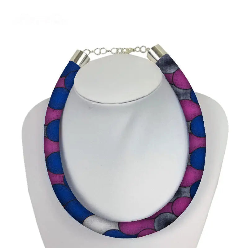 Geometric Women's African Ethnic Necklace Funky African