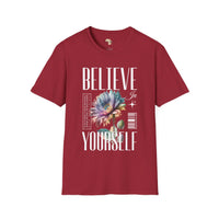 Believe in yourself unisex softstyle tee Funky African