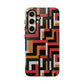African Print Samsung Galaxy Tough Case Funky African