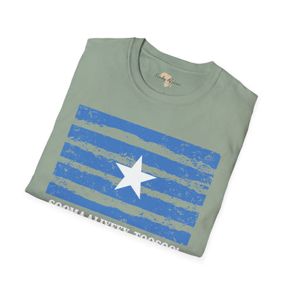 Somalia strip unisex softstyle tee