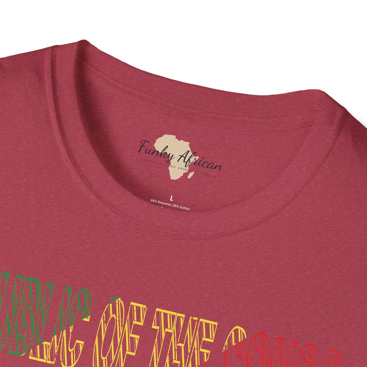 Republic of the Congo text unisex softstyle tee