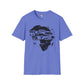African map graffiti unisex softstyle tee Funky African