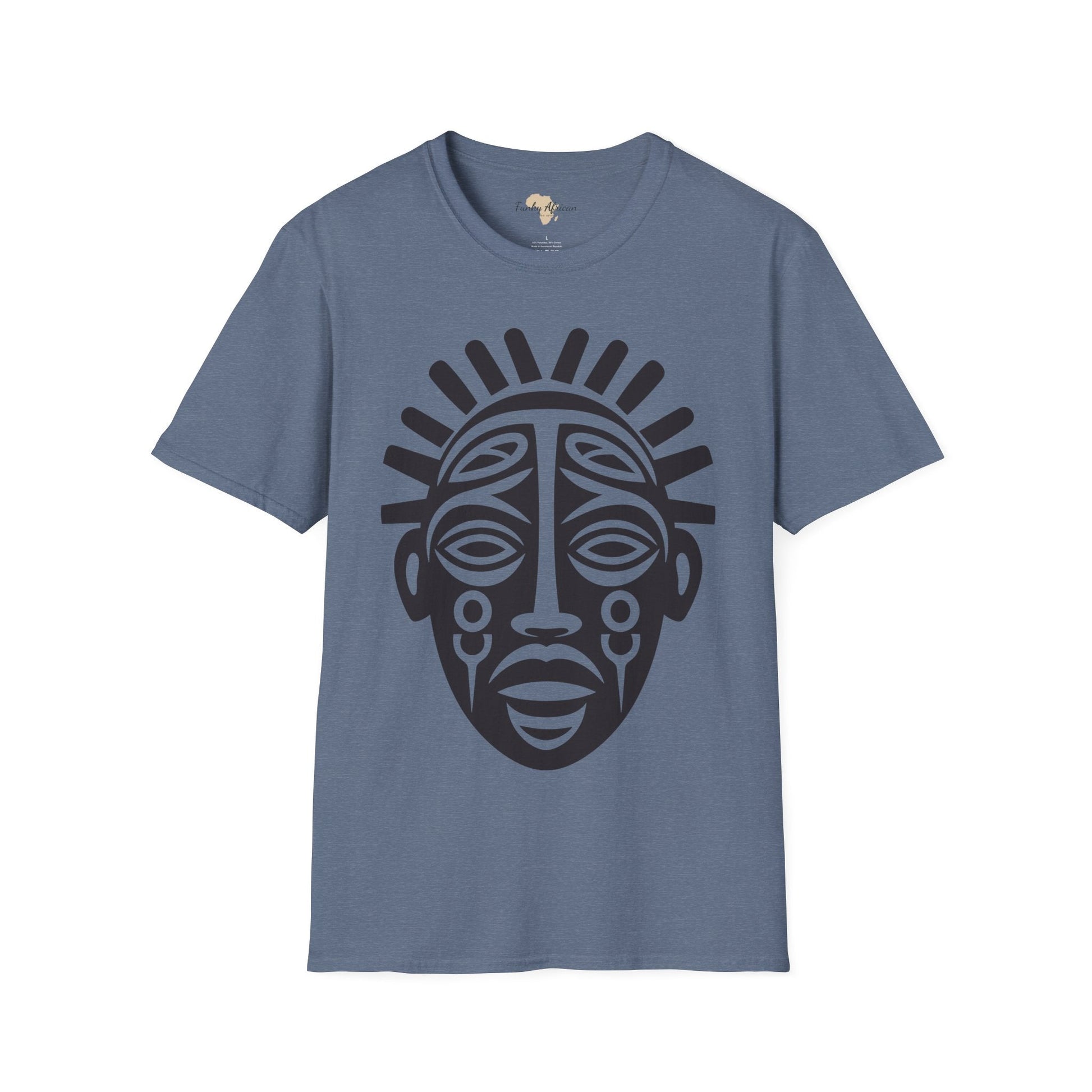 Aborigines graffiti unisex softstyle tee Funky African
