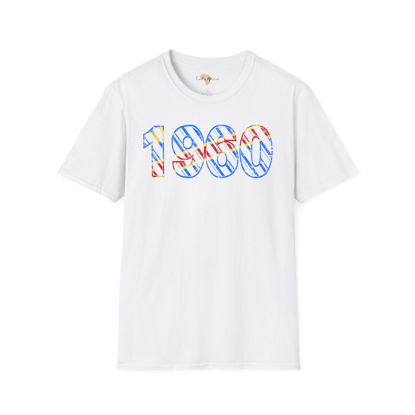 DR Congo year unisex softstyle tee