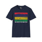 Mauritius strip unisex softstyle tee Funky African
