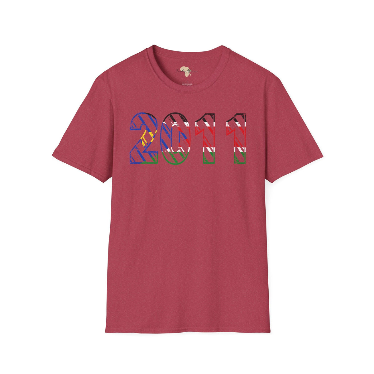 South Sudan year unisex softstyle tee Funky African