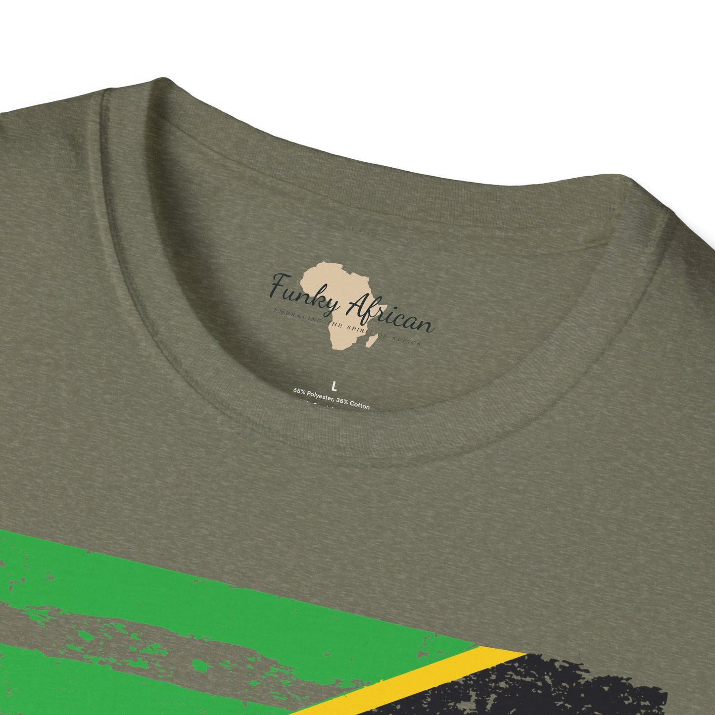 Tanzania strip unisex softstyle tee