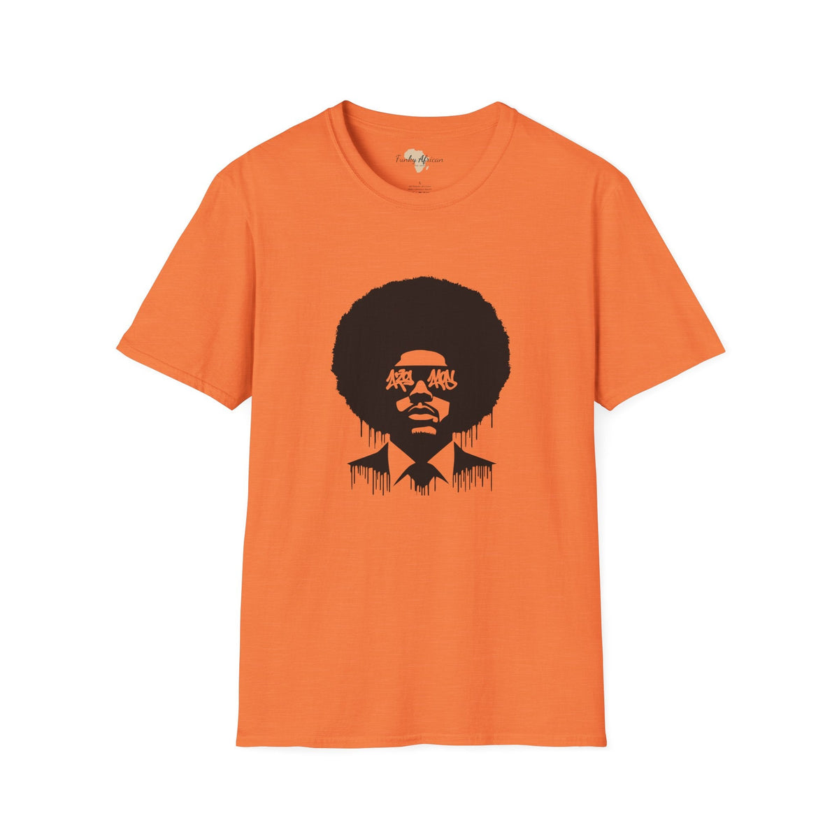 Afro graffiti unisex softstyle tee Funky African
