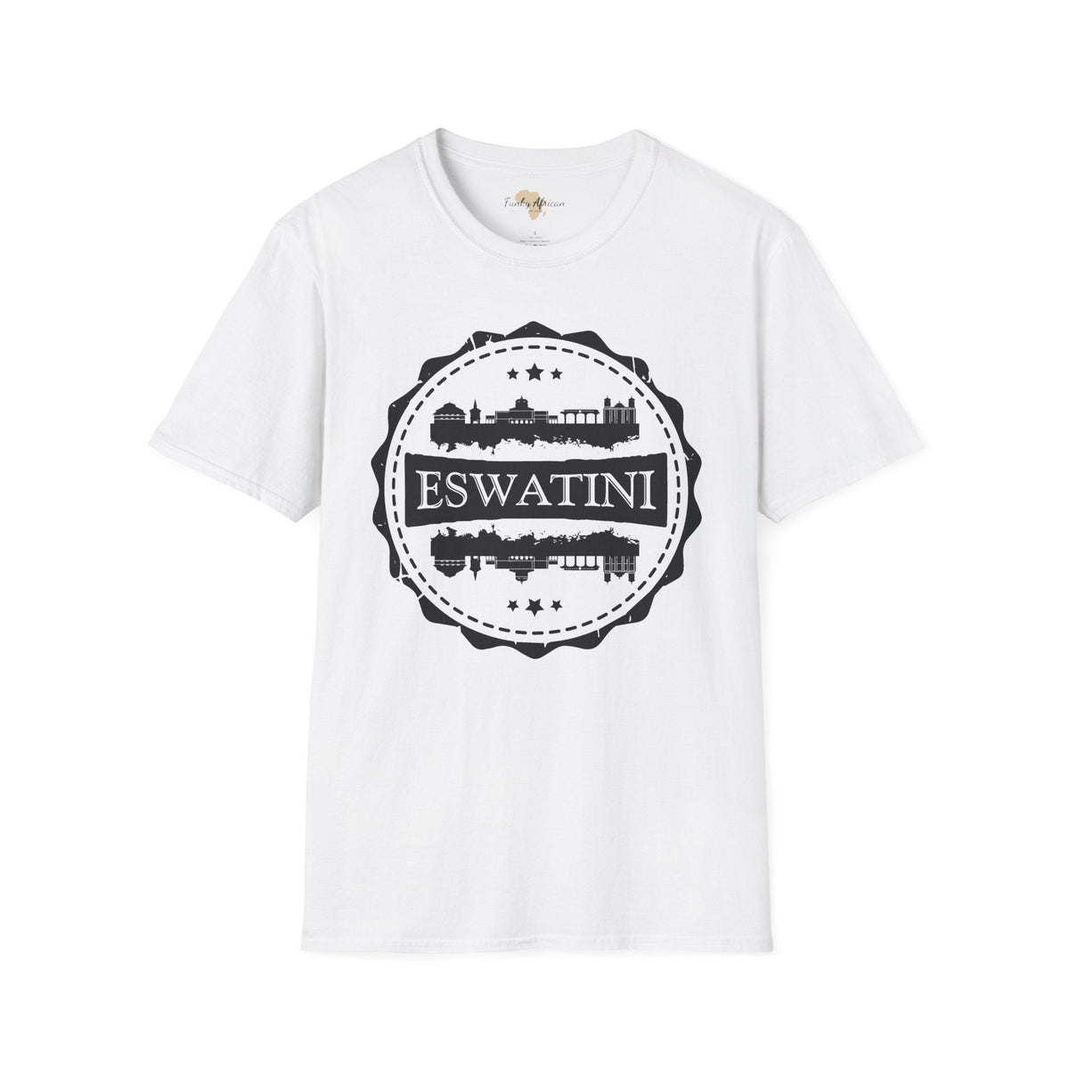 Eswatini Stamp unisex tee Funky African