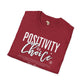 Positivity is a choice unisex softstyle tee Funky African
