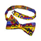 Men's Bohemian African Cotton Print Adjustable Bow Tie Funky African