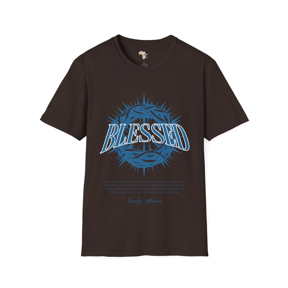 Blessed unisex tee Funky African