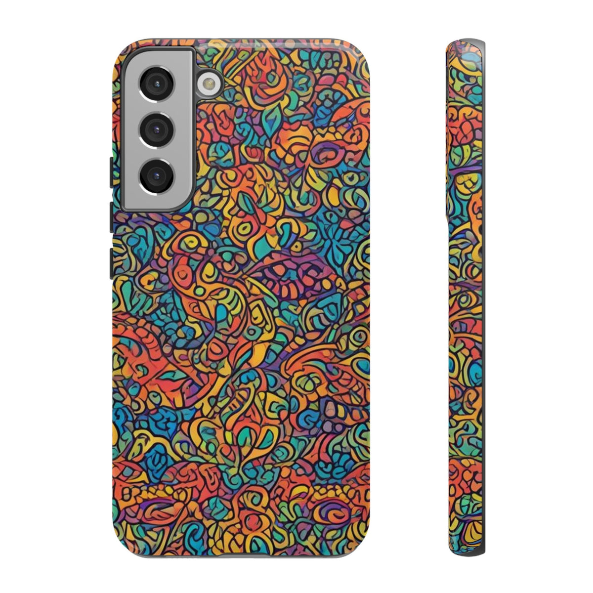 African Print Samsung Galaxy Tough Case Funky African