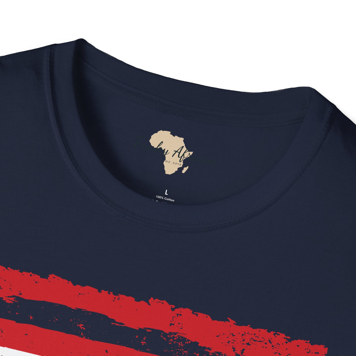 Egypt strip unisex softstyle tee Funky African
