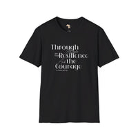 Through struggle unisex softstyle tee Printify