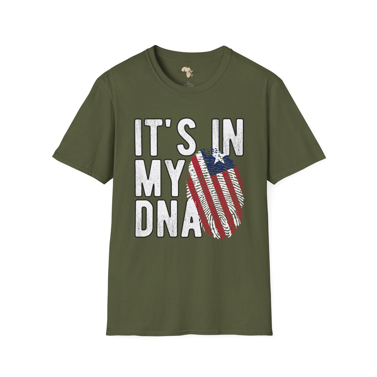 it's in my DNA unisex tee - Liberia Funky African