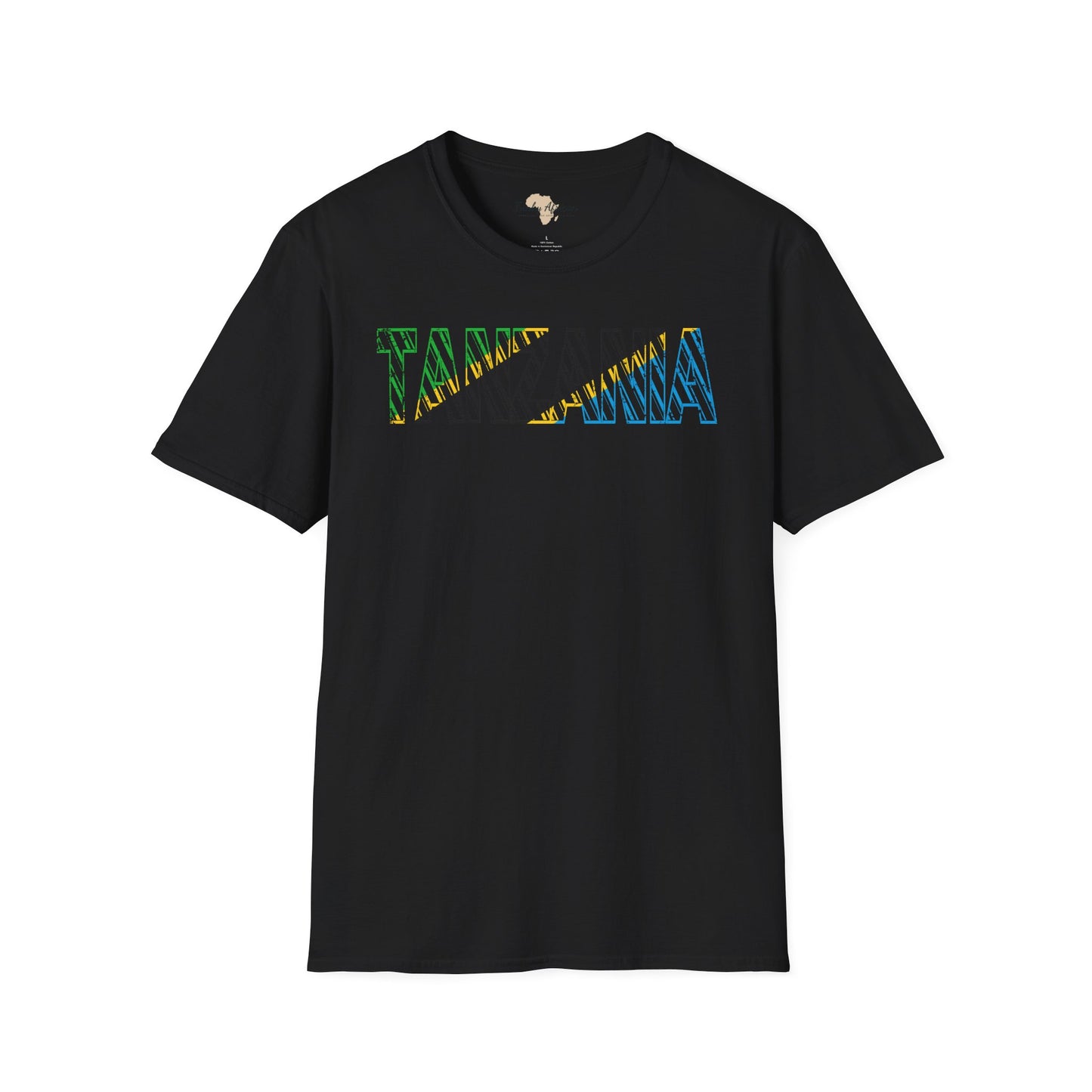 Tanzania text unisex softstyle tee