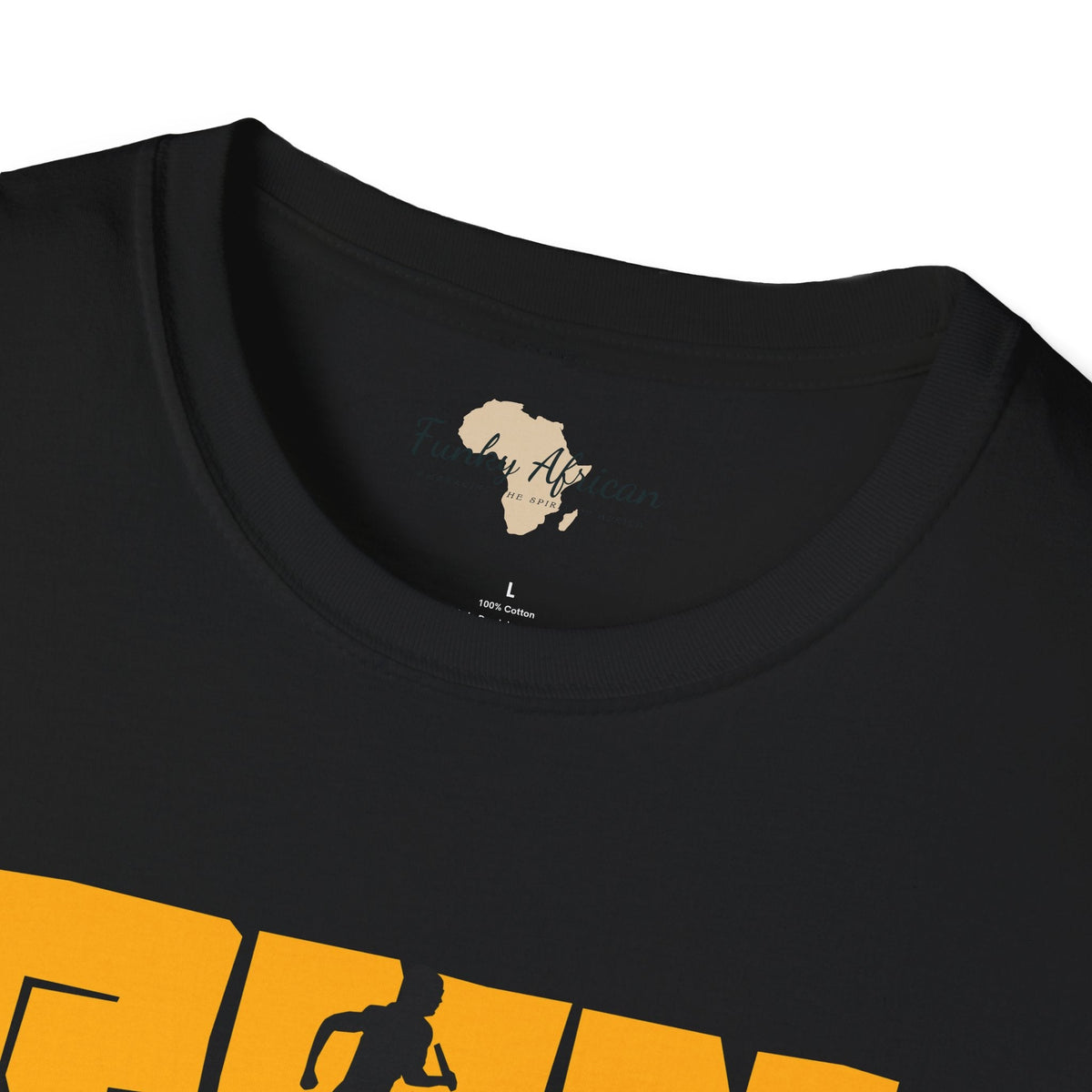 Run your own race unisex softstyle tee Funky African