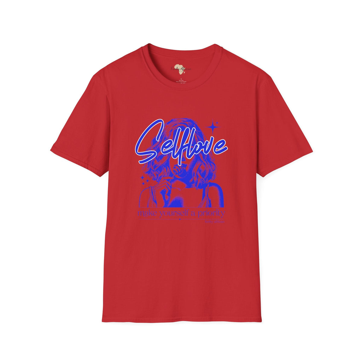 Selflove unisex softstyle tee Funky African