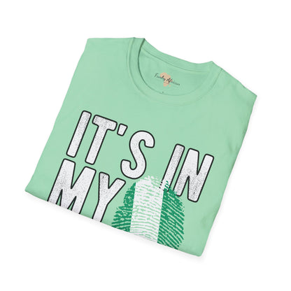 it's in my DNA unisex tee - Nigeria