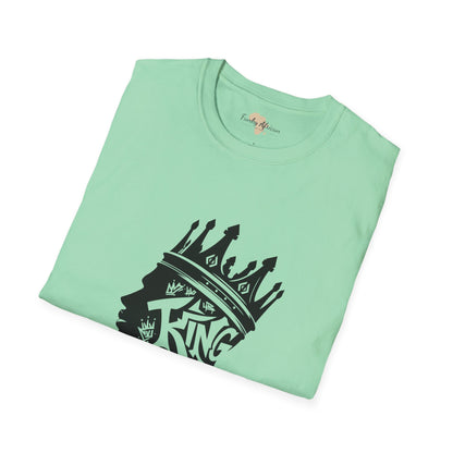 African King graffiti unisex softstyle tee