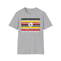 Uganda strip unisex softstyle tee Funky African